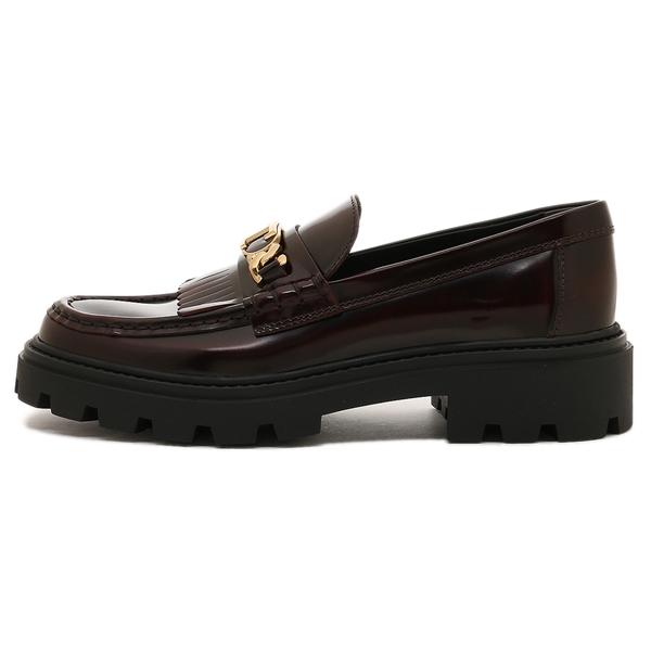 TOD'S（トッズ） ローファー オックスフォード ワインレッド