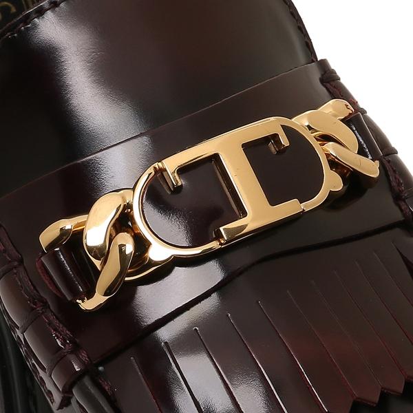 TOD'S トッズ ローファー オックスフォード ワインレッド TOD'S トッズ ローファー オックスフォード ワインレッド