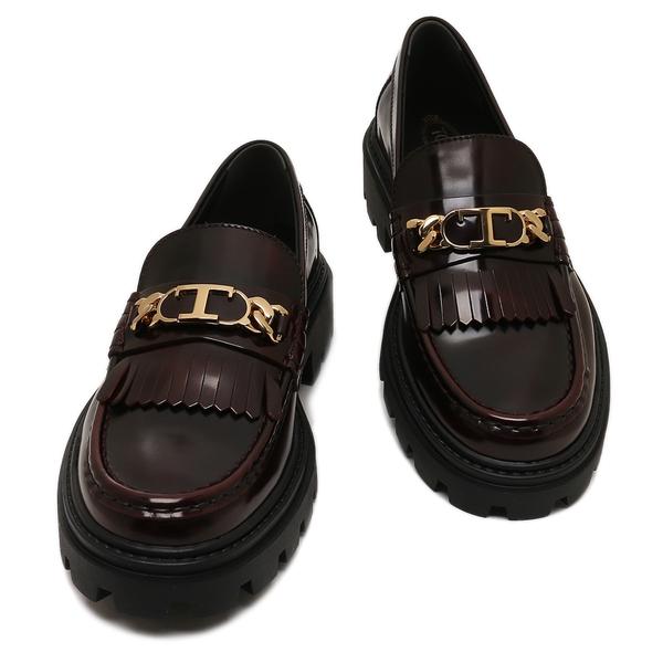 TOD'S トッズ ローファー オックスフォード ワインレッド TOD'S トッズ ローファー オックスフォード ワインレッド