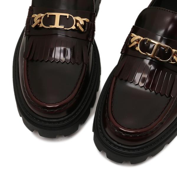 TOD'S（トッズ） ローファー オックスフォード ワインレッド