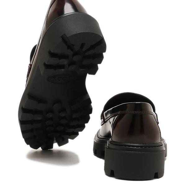 TOD'S（トッズ） ローファー オックスフォード ワインレッド