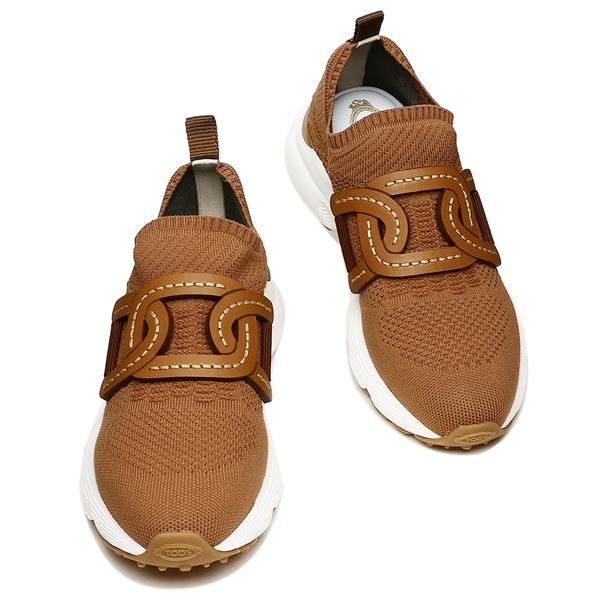TOD'S トッズ スニーカー ケイト ニットスニーカー ブラウン TOD'S トッズ スニーカー ケイト ニットスニーカー ブラウン