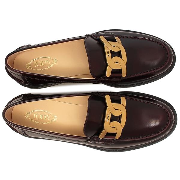 トッズ ローファー オックスフォード ケイトレザー ブラウン レディース TODS XXW59C0EN90 SHA R810の画像
