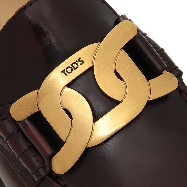 トッズ ローファー オックスフォード ケイトレザー ブラウン レディース TODS XXW59C0EN90 SHA R810の画像