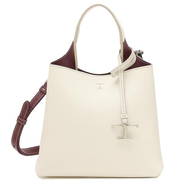 TOD'S トッズ ハンドバッグ ショルダーバッグ 2WAY ホワイト