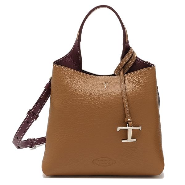 トッズ ハンドバッグ ショルダーバッグ 2WAY ブラウン レディース TODS XBWAPAA9100 QNK 9P13の画像