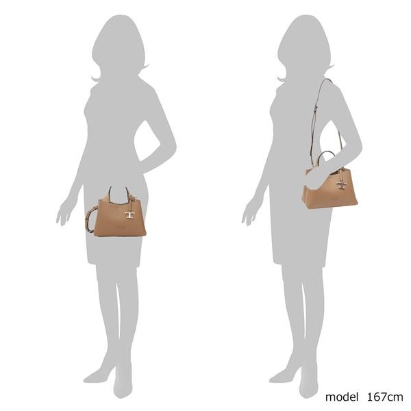 TOD'S トッズ ハンドバッグ ショルダーバッグ Tタイムレス