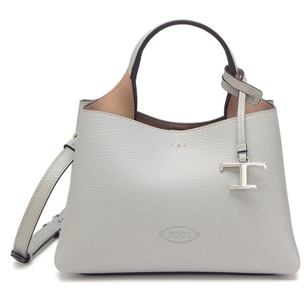 TOD'S トッズ ハンドバッグ ショルダーバッグ マイクロ グレー TOD'S トッズ ハンドバッグ ショルダーバッグ マイクロ グレー