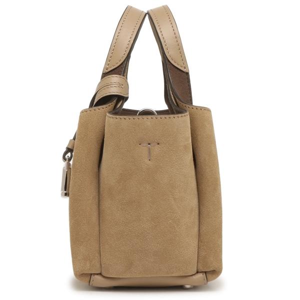 トッズ ハンドバッグ ショルダーバッグ Tタイムレス マイクロ ベージュ レディース TOD'S XBWAPAFL000 P3A 4L20の画像