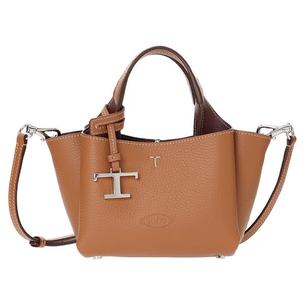 TOD'S（トッズ） ハンドバッグ ショルダーバッグ Tタイムレス メタル
