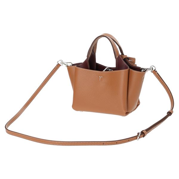 TOD'S（トッズ） ハンドバッグ ショルダーバッグ Tタイムレス メタル