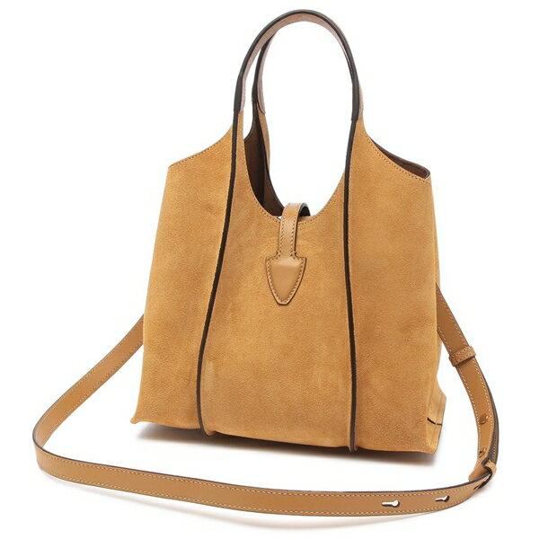 TOD'S（トッズ） ハンドバッグ ショルダーバッグ Tタイムレス スエード