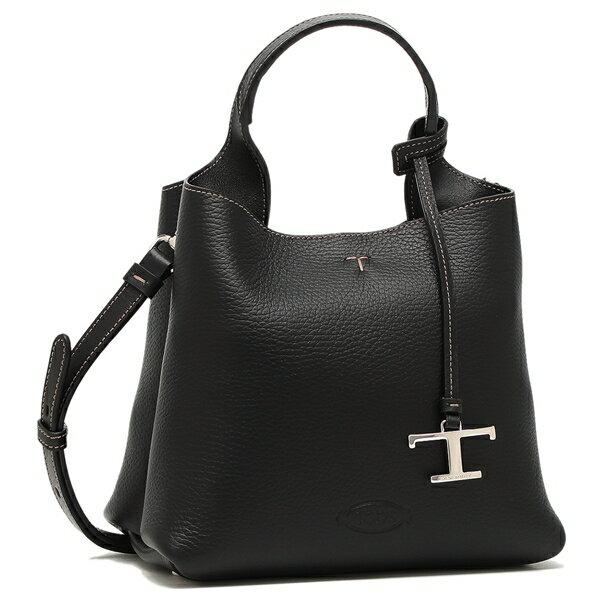 TOD'S トッズ ハンドバッグ ショルダーバッグ ロゴ Tチャーム