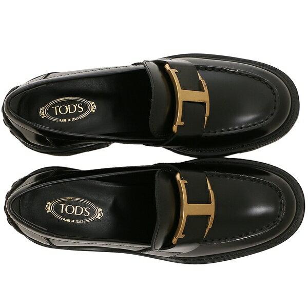 TOD's ローファー TOD'S（トッズ） ローファー Tタイムレス ヒール6cm ラバーソール