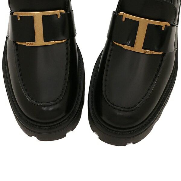 TOD'S（トッズ） ローファー Tタイムレス ヒール6cm ラバーソール