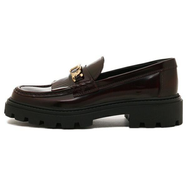 TOD'S（トッズ） ローファー ヒール4cm ラバーソール チャンキーソール