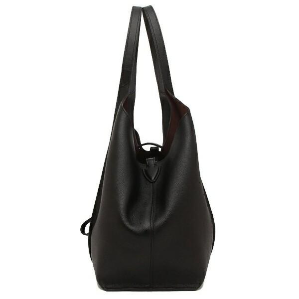 TOD'S（トッズ） トートバッグ Tタイムレス スモール ロゴ ブラック