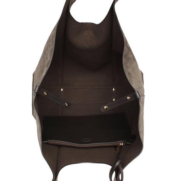 【未使用】TOD'S トートバッグ　Tタイムレス ミディアム　ブラウン　保存袋付 TOD'S Tタイムレス レザー トートバッグ ミディアム｜Yahoo!フリマ（旧