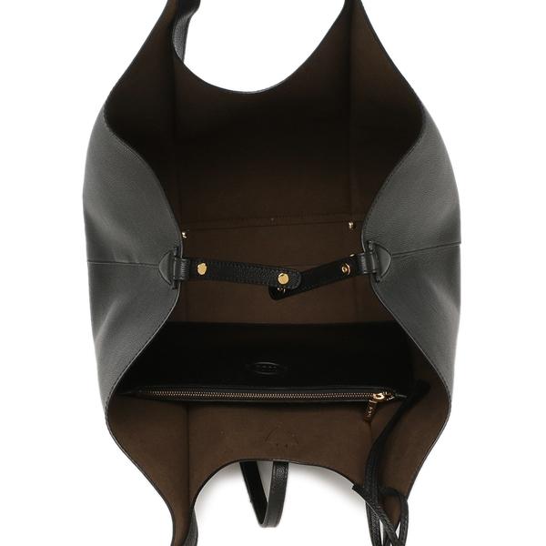 TOD'S トッズ トートバッグ Tタイムレス ブラック レディース