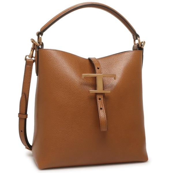 TOD'S（トッズ） ハンドバッグ ショルダーバッグ Tタイムレス バケット