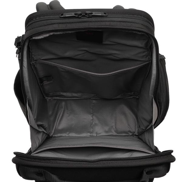 トゥミ リュック TUMI アルファ Alpha コンパクト ラップトップ ブリーフパック バックパック ブラック メンズ 02603173D3 117297 1041 A4対応の画像