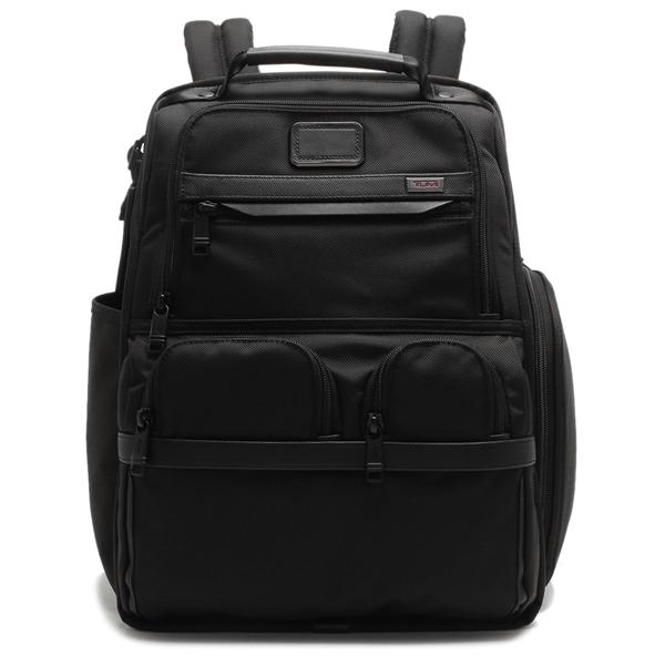 トゥミ リュック TUMI アルファ Alpha コンパクト ラップトップ ブリーフパック バックパック ブラック メンズ 02603173D3 117297 1041 A4対応の画像