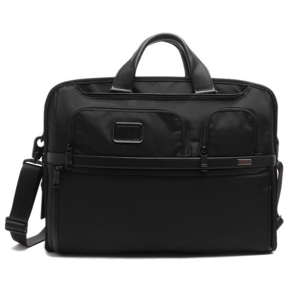 トゥミ ビジネスバッグ TUMI アルファ Alpha コンパクトラージ ラップトップブリーフ ブラック メンズ 02603114D3 117302 1041 A4対応の画像
