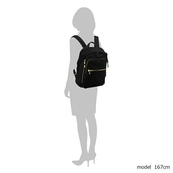 トゥミ リュック TUMI ヴォヤジュール Voyageur ホールジー バッグパック ブラック レディース 146567 2693 0196601DGLD A4対応の画像