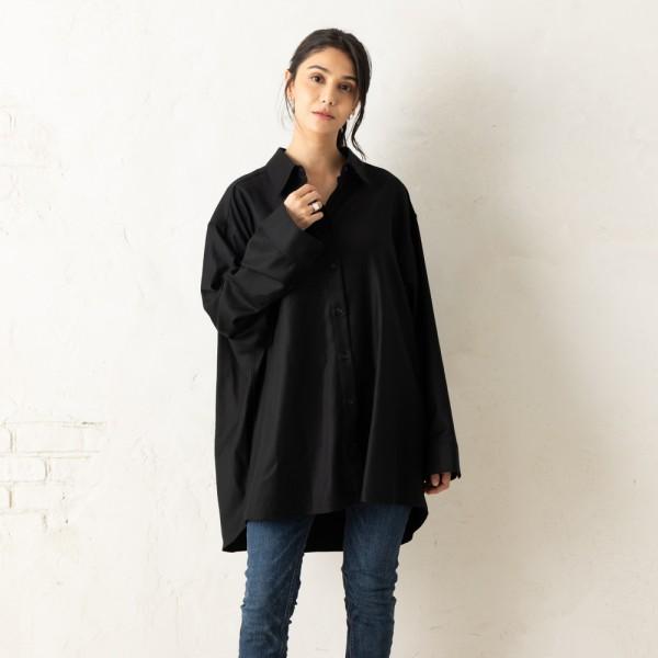 ザ ロウ シャツ ロングシャツ キャロライン クラシックカラー ザ ロウ シャツ ロングシャツ キャロライン クラシックカラー