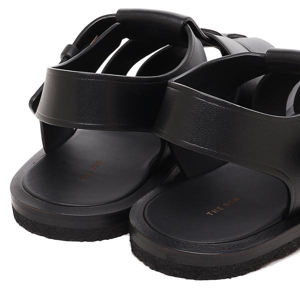 THE ROW ザ ロウ サンダル フィッシャーマン ブラック