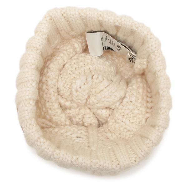 アグ ニット帽 ビーニー CABLE BEANIE WITH POM ケーブル ウィズ ポム
