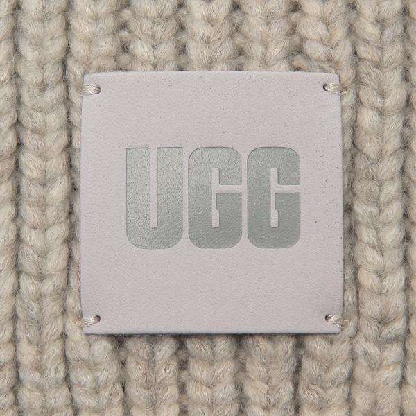 UGG（アグ） マフラー チャンキーリブスカーフ グレー メンズ