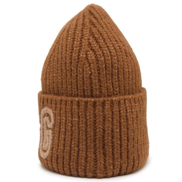 アグ ニット帽 ビーニー チャンキー クラフテッド リブ ブラウン