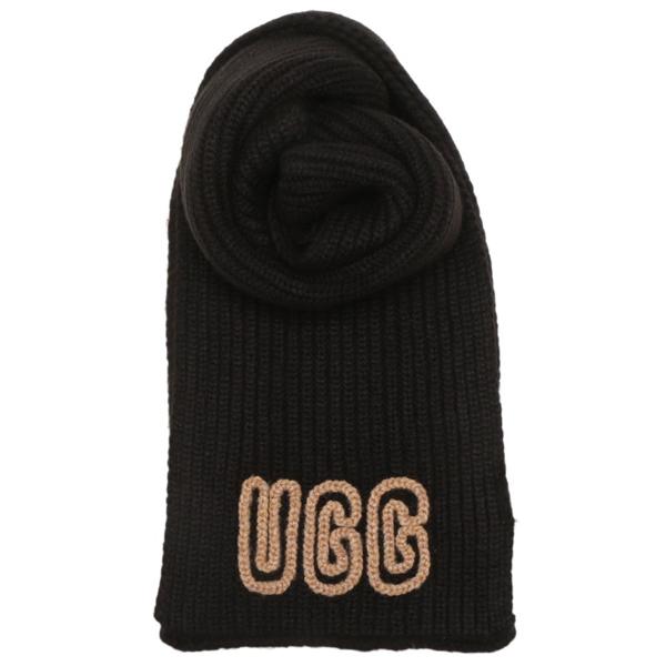 アグ マフラー チャンキー クラフテッド リブ スカーフ ニットマフラー