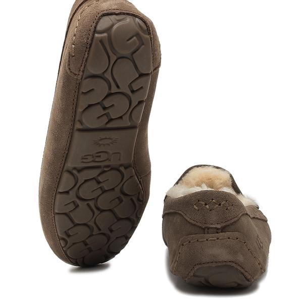 UGG（アグ） デッキシューズ モカシン スリッポン アンスレー ブラウン