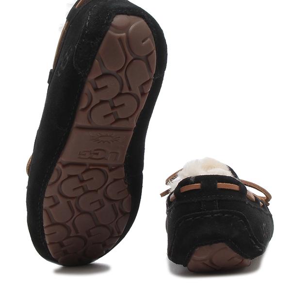 UGG（アグ） スリッポン デッキシューズ・モカシン ダコタ ブラック