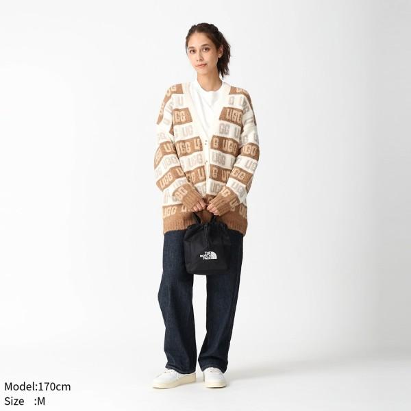 UGG（アグ） カーディガン ボレロ グラフィックロゴカーディガン