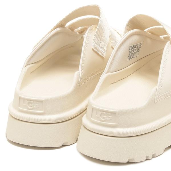 UGG サンダル 厚底 ゴールデングロウ アグ レディース スライド プラットフォーム ホワイト 1167430 JSMの画像