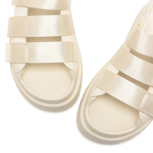 UGG サンダル 厚底 ゴールデングロウ アグ レディース スライド プラットフォーム ホワイト 1167430 JSMの画像