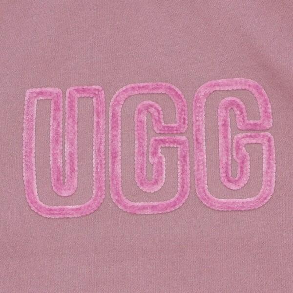 UGG（アグ） スウェット ロゴ クルーネック スウェット ピンク