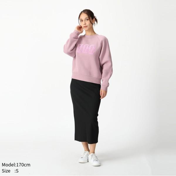 UGG（アグ） スウェット ロゴ クルーネック スウェット ピンク