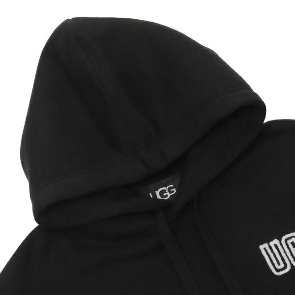 UGG アグ パーカー フーディー ロゴ フーディ ブラック レディース