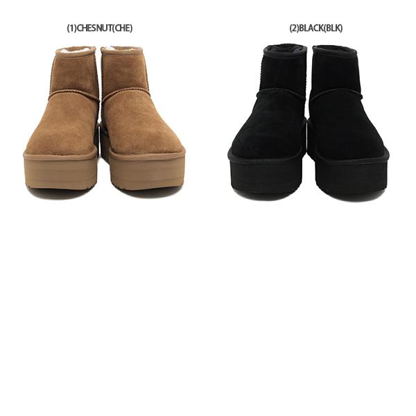 UGG（アグ） ブーツ クラッシックミニプラットホーム ムートンブーツ