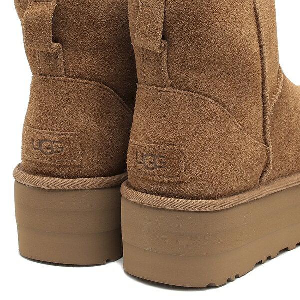 UGG ムートンブーツ ベージュ 厚底 (新品、未使用) サイズ23 uggjapan のCLASSIC ULTRA MINI🥾💘 この色味のUGGブーツ欲しかったん