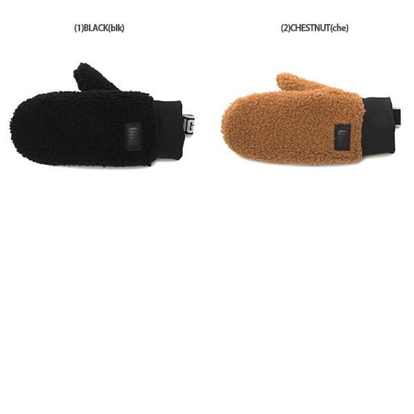 UGG（アグ） 手袋 フラッフ ミトン ウィズロゴテープ レディース UGG
