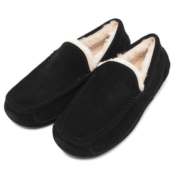 UGG（アグ） デッキシューズ モカシン スリッポン アスコット ムートン