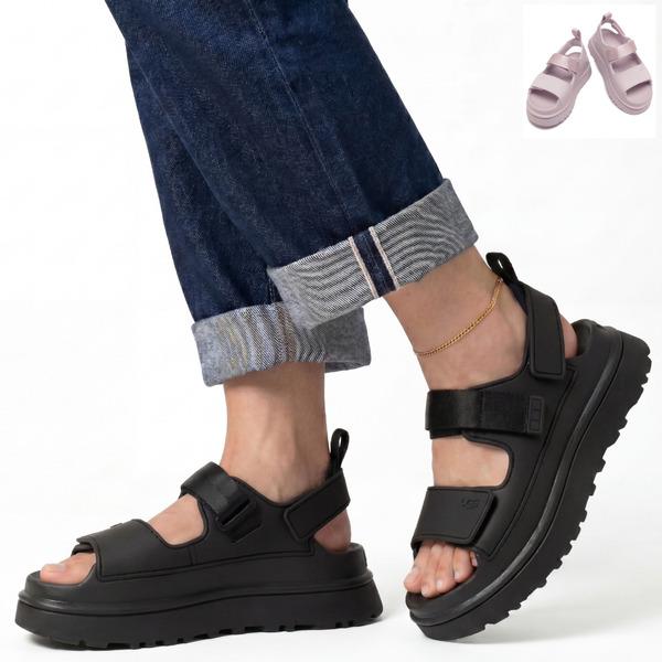 UGG（アグ） サンダル 厚底 ゴールデングロウ レディース