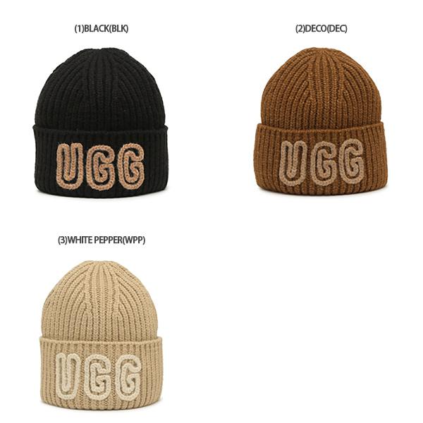 UGG（アグ） ニット帽 ビーニー チャンキー クラフテッド リブ