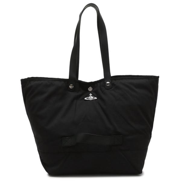 ヴィヴィアンウエストウッド トートバッグ ブラック メンズ レディース ユニセックス VIVIENNE WESTWOOD 4205007GU W019E N403 A4対応の画像