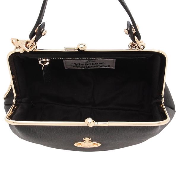 VIVIENNE WESTWOOD ハンドバッグ サフィアーノ 4B010007W L001N Vivienne Westwood ヴィヴィアンウエストウッド ハンドバッグ